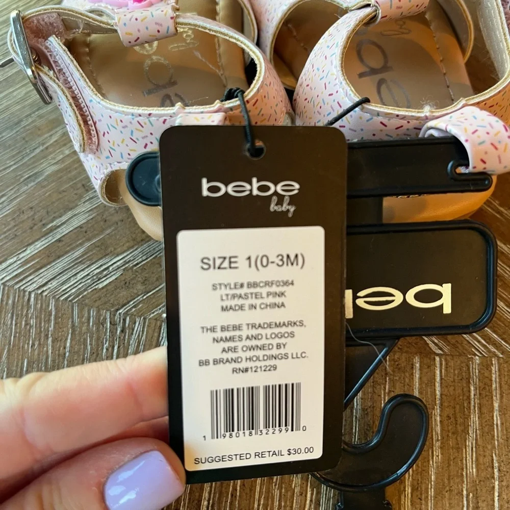 bebe charming sandals